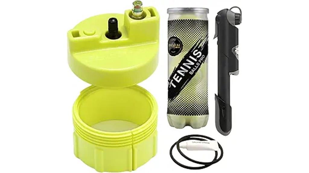 tennis ball pressure maintainer