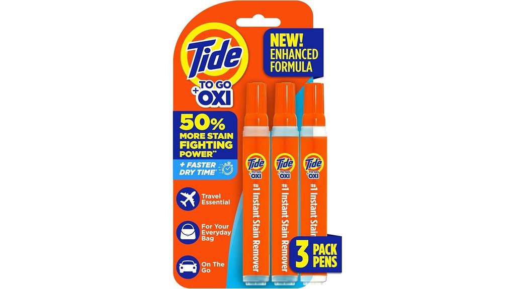 three pack tide stain remover