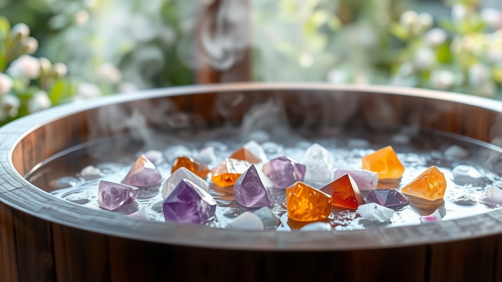 top aromatherapy crystals for hot tubs