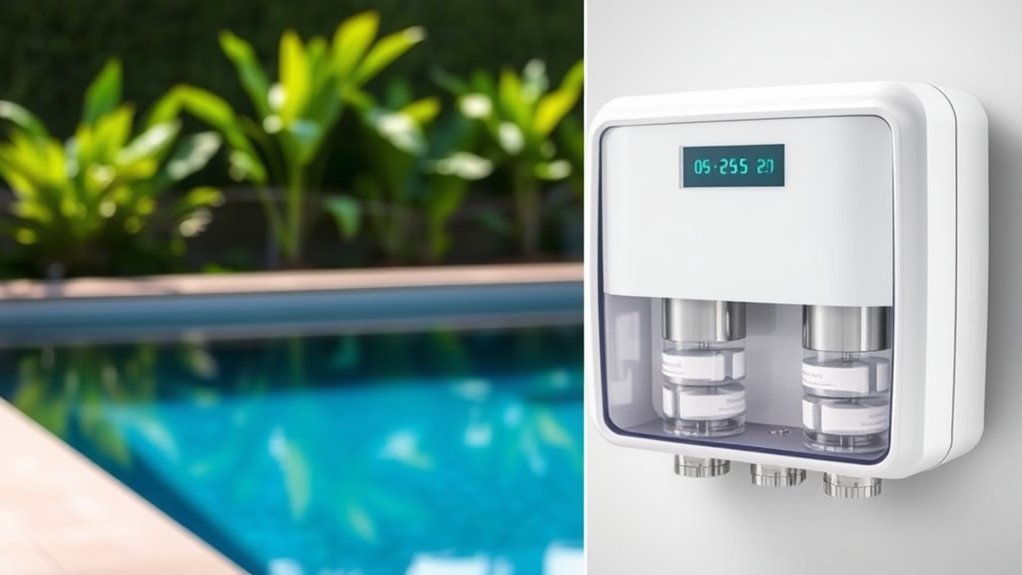 top automatic pool chlorine feeders
