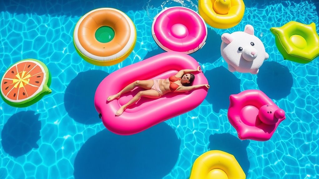 top ice resistant pool floats