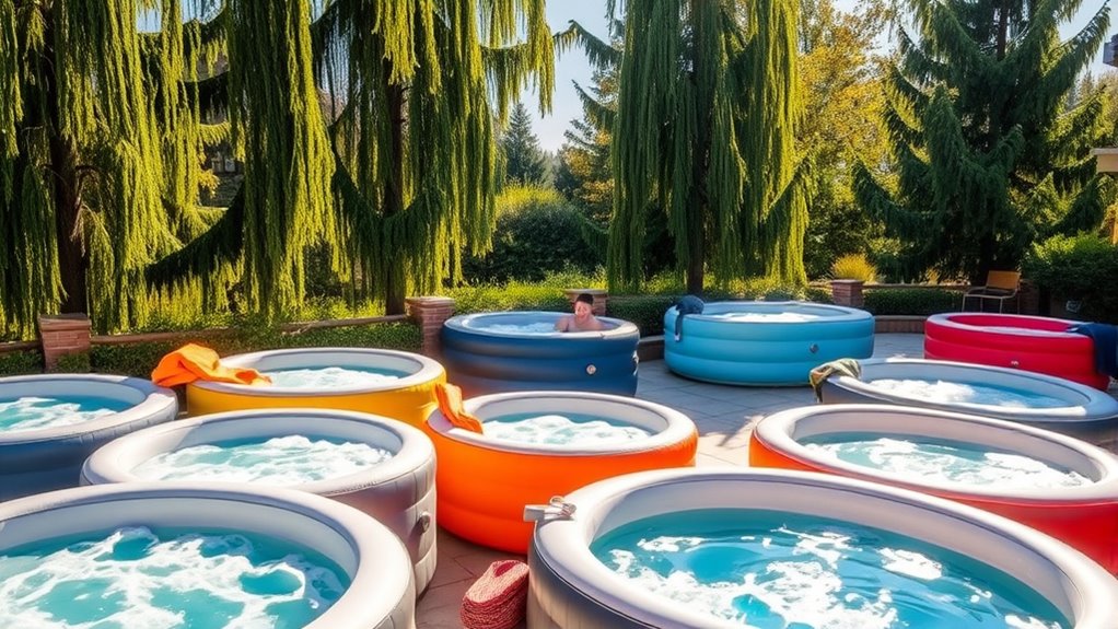 top inflatable hot tubs 2025