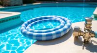 top pool backwash hose options