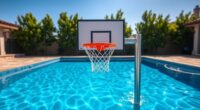 top pool basketball hoops