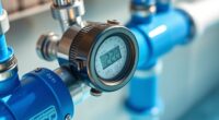 top pool flow meters