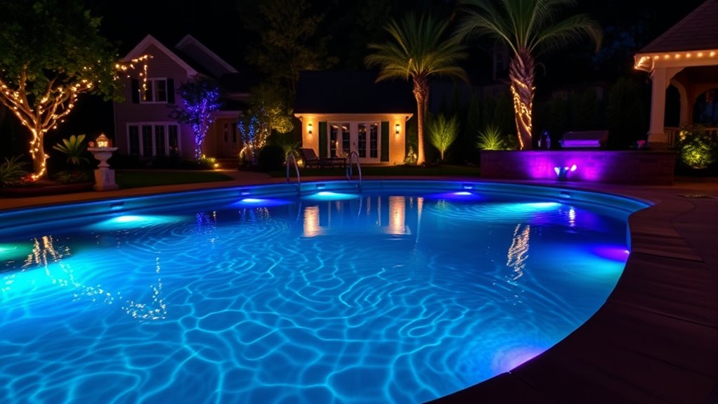 top pool lighting options