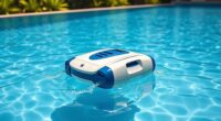 top pool skimmer robots