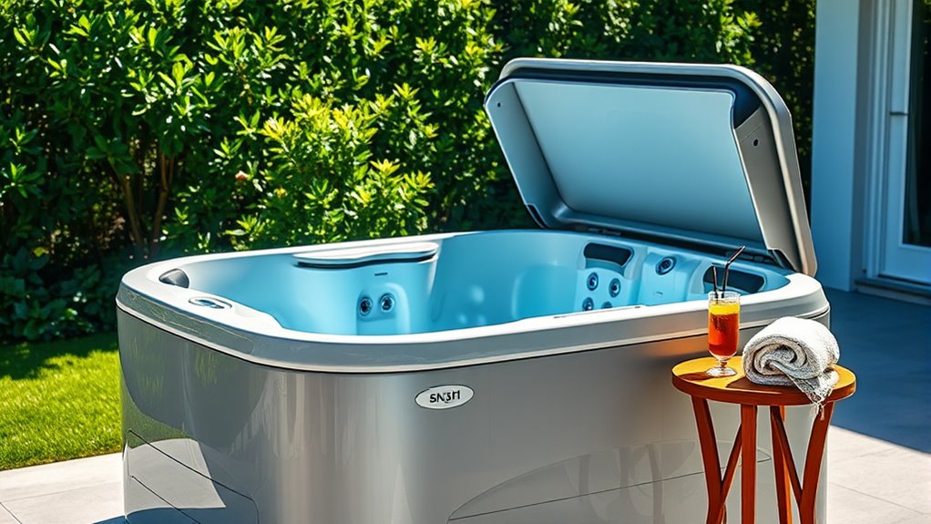 top portable acrylic spas