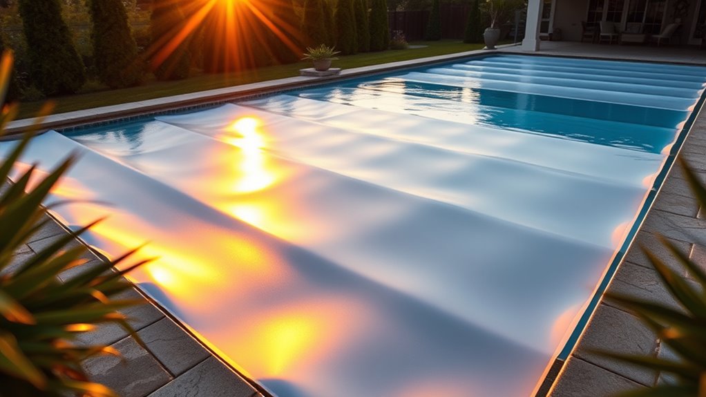 top solar pool cover options