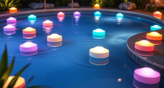 top spa floating led lights