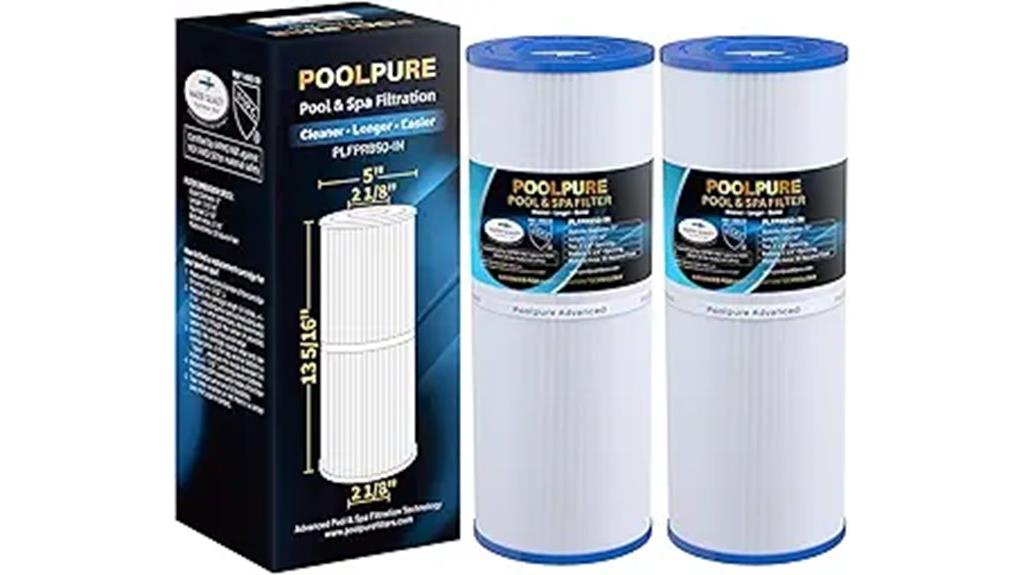 two pack spa filters
