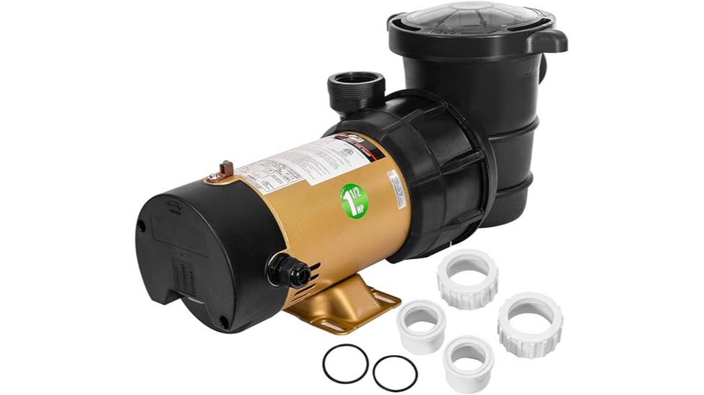 two speed 1 5 hp pump