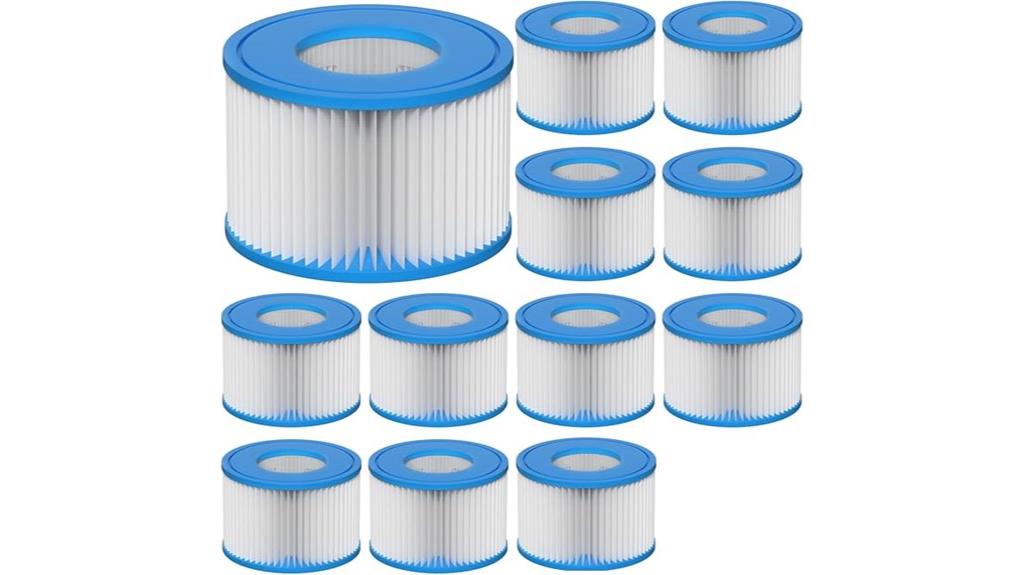 type vi hot tub filters