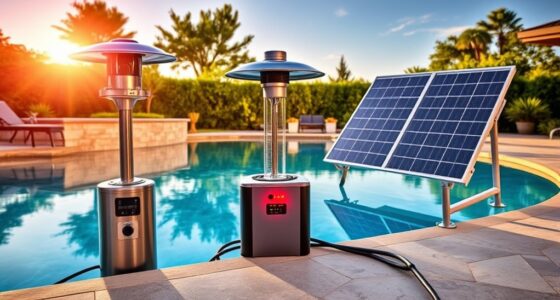 types of pool heaters