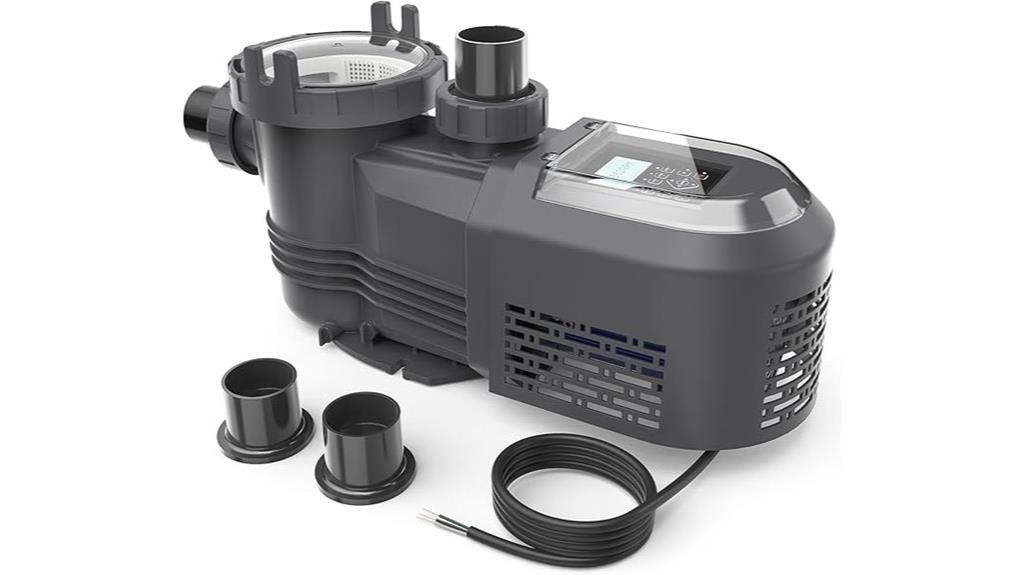 variable speed 3 hp pump