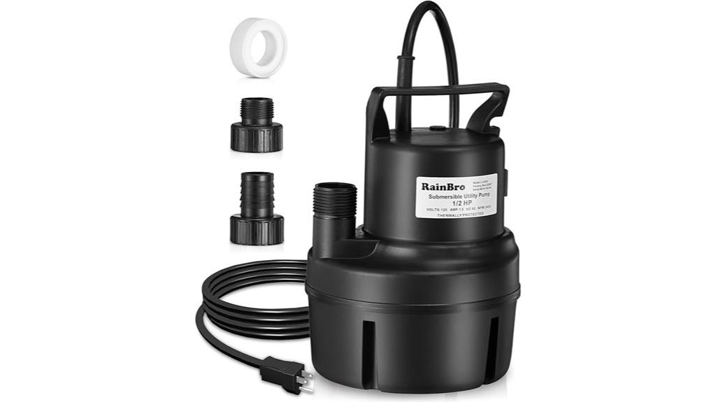 water drainage submersible pump