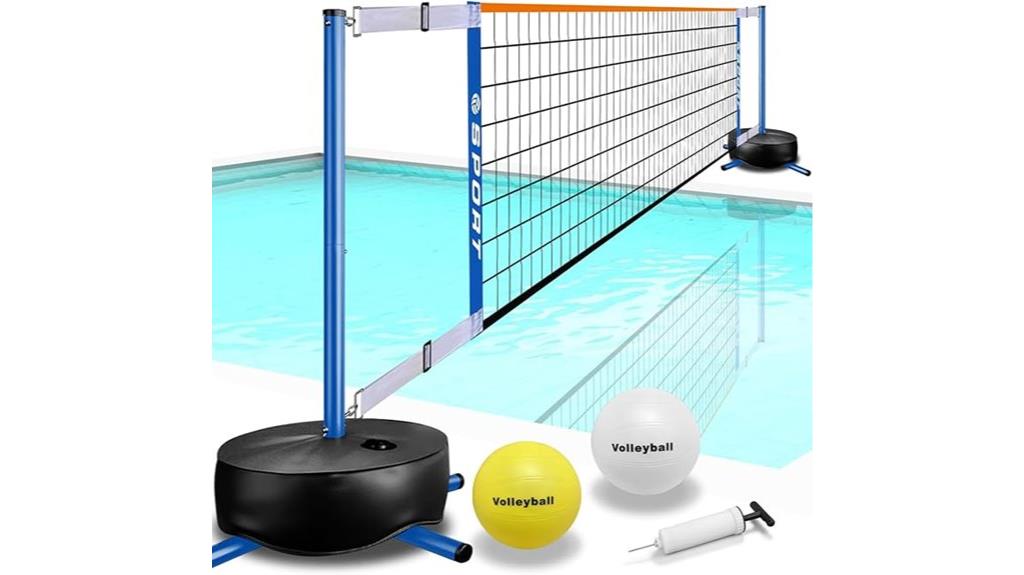 water pool volleyball set