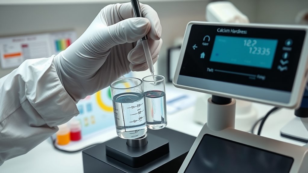water testing for calcium