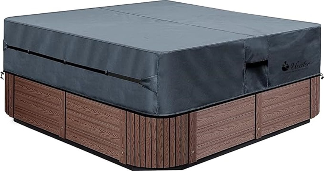 waterproof hot tub cover