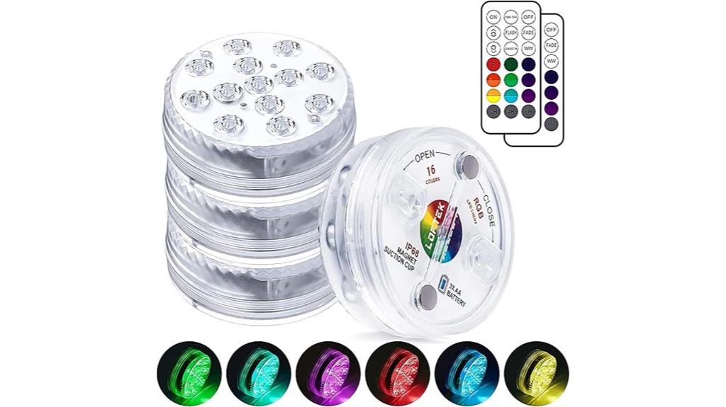 waterproof pool led lights