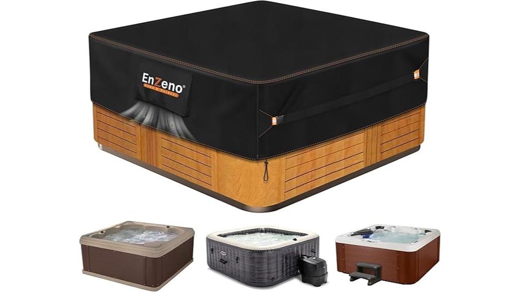 waterproof square hot tub cover