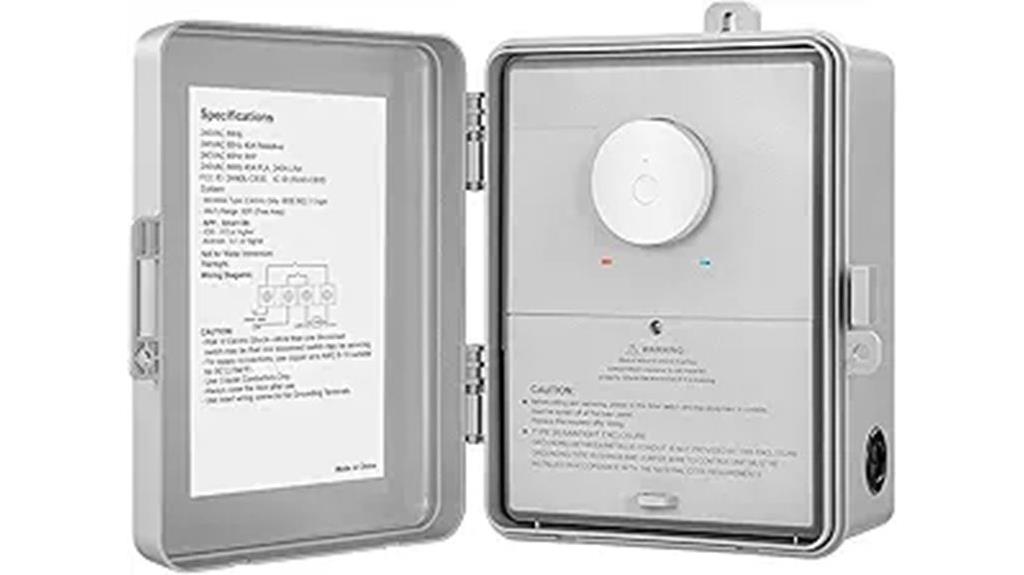 wifi pool equipment timer