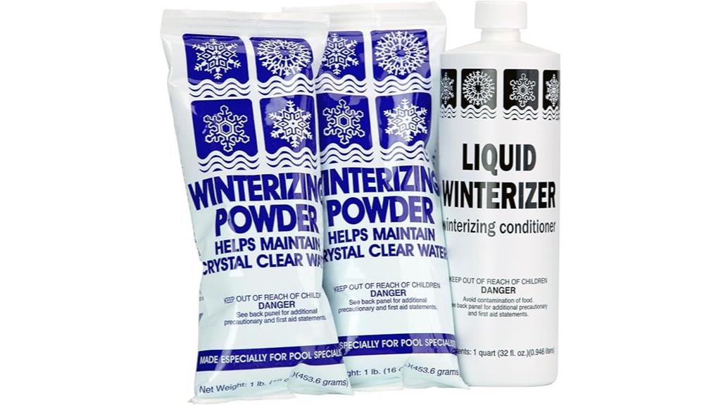 winter pool closing kit