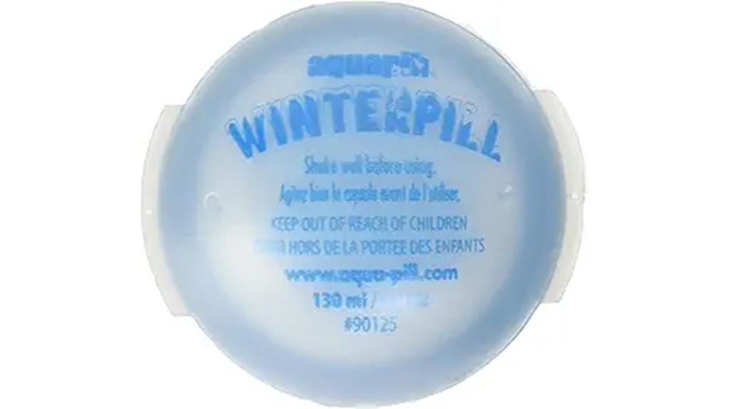 winter pool treatment capsules