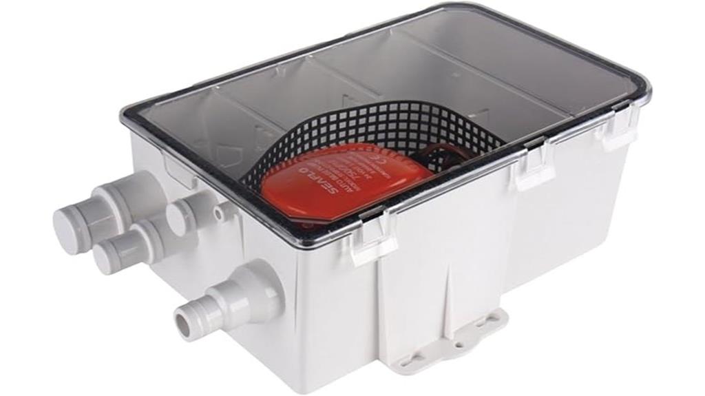 12v shower sump pump