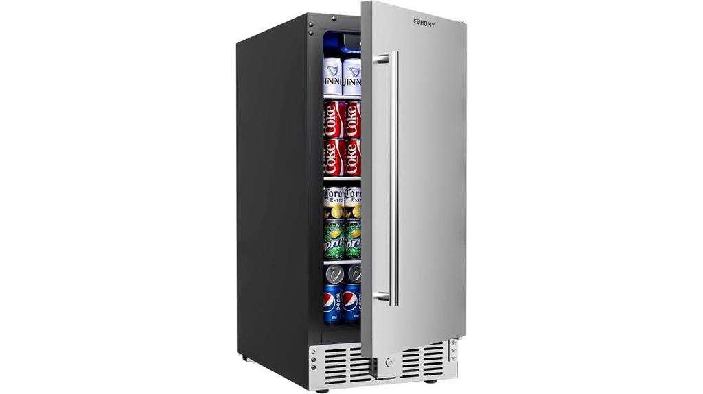 15 inch beverage refrigerator