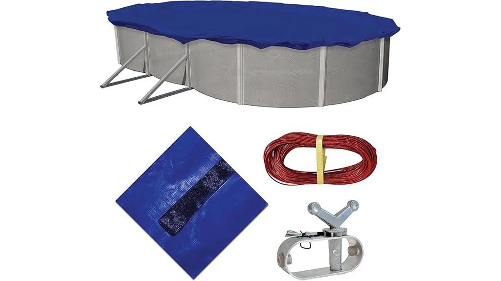 15x30 ft oval cover