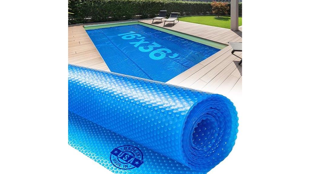 16x36 blue solar cover