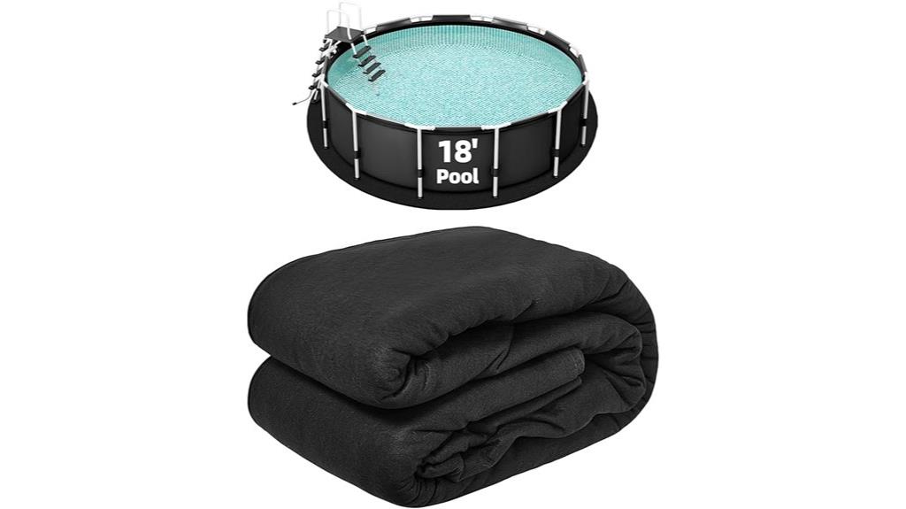 18 foot pool liner pad