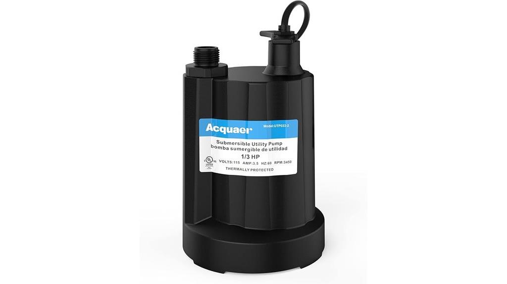 1 3 hp submersible pump