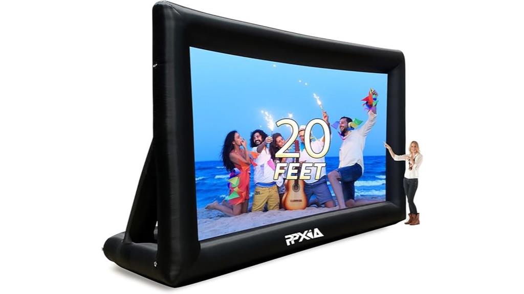 20ft inflatable outdoor screen