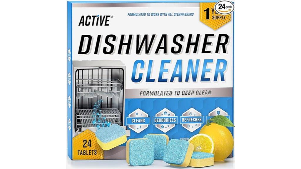 24 pack dishwasher cleaning tablets