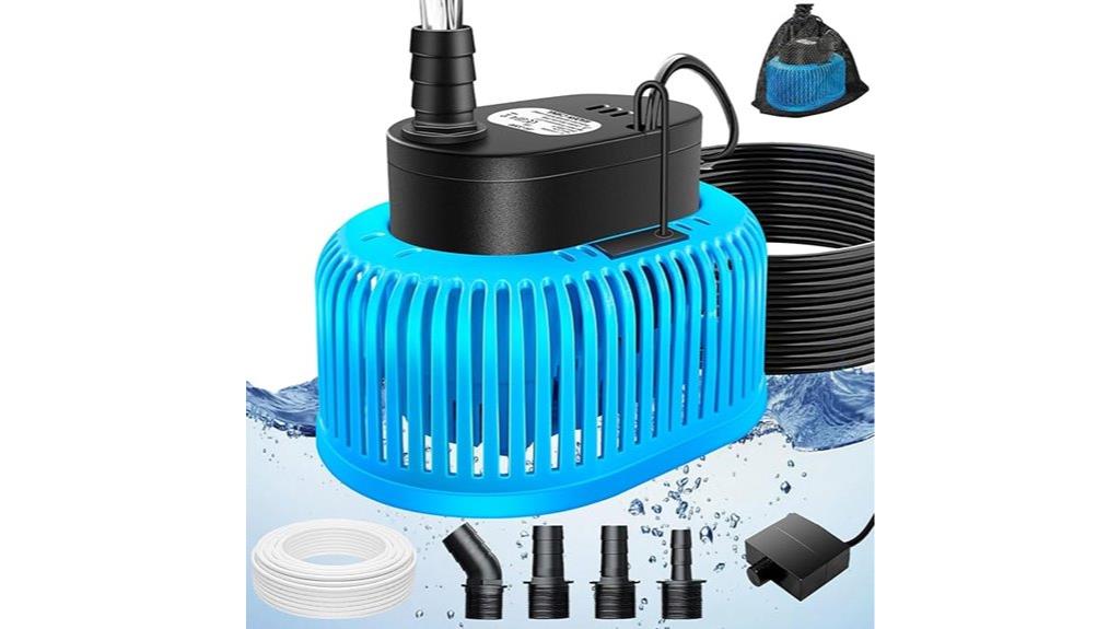 above ground pool cover pump