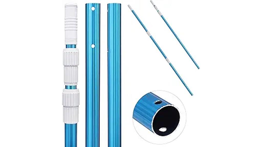 adjustable 12ft pool pole