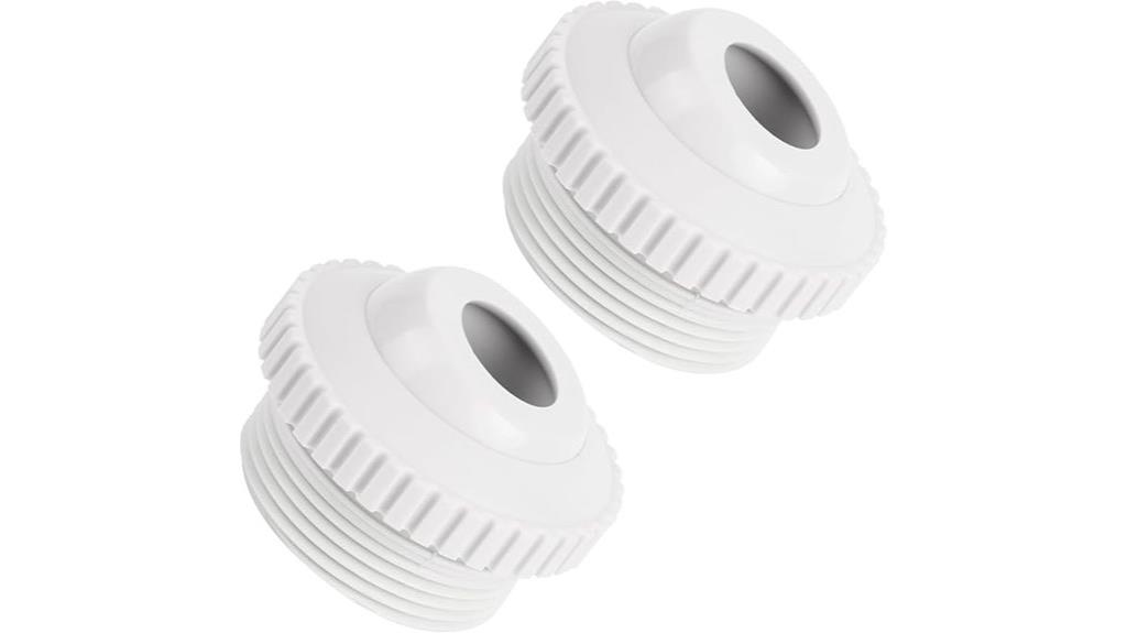 adjustable flow pool nozzles