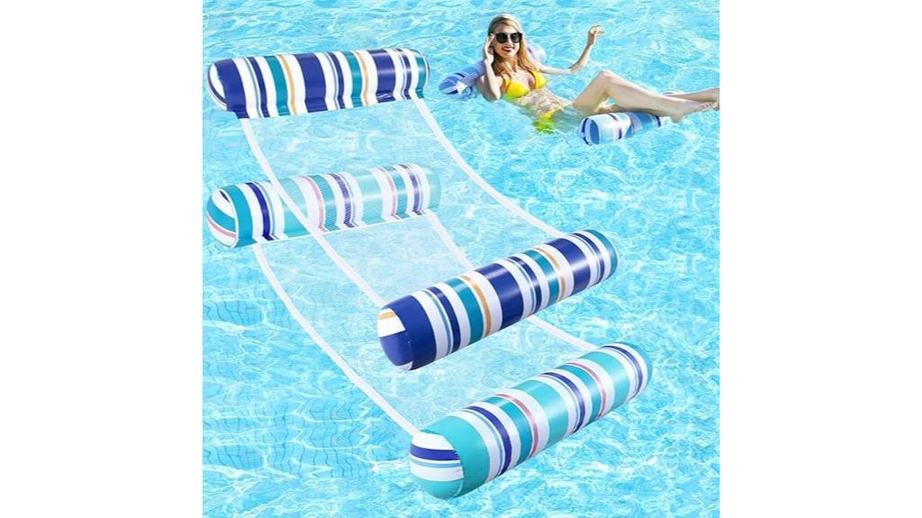 adult pool float set