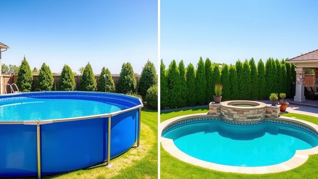 affordable temporary backyard pools