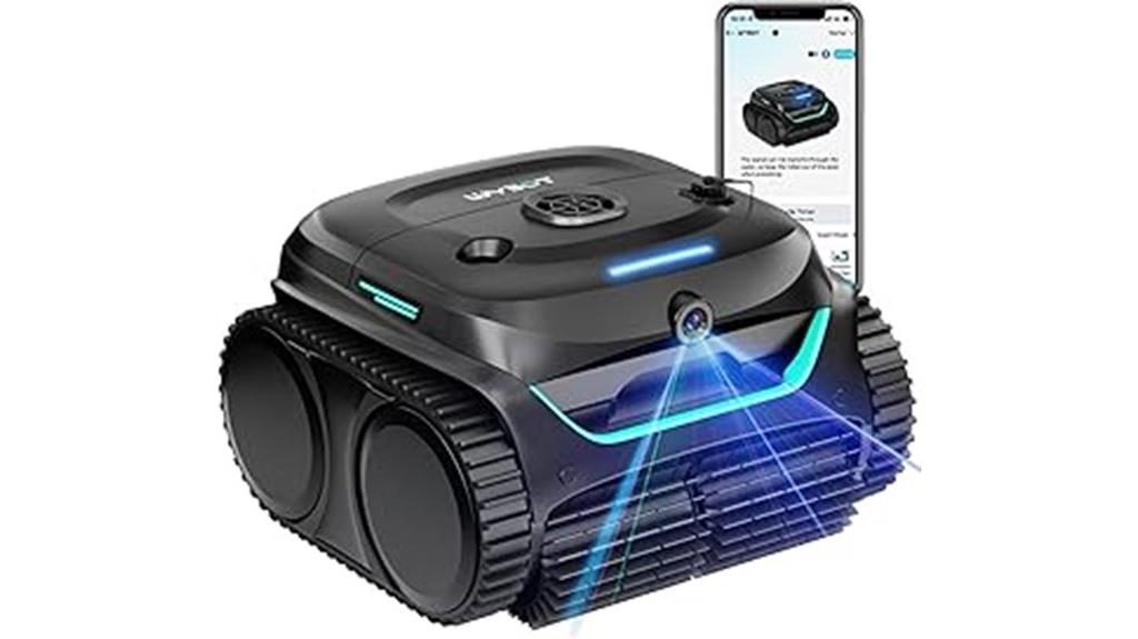 ai powered pool cleaning robot