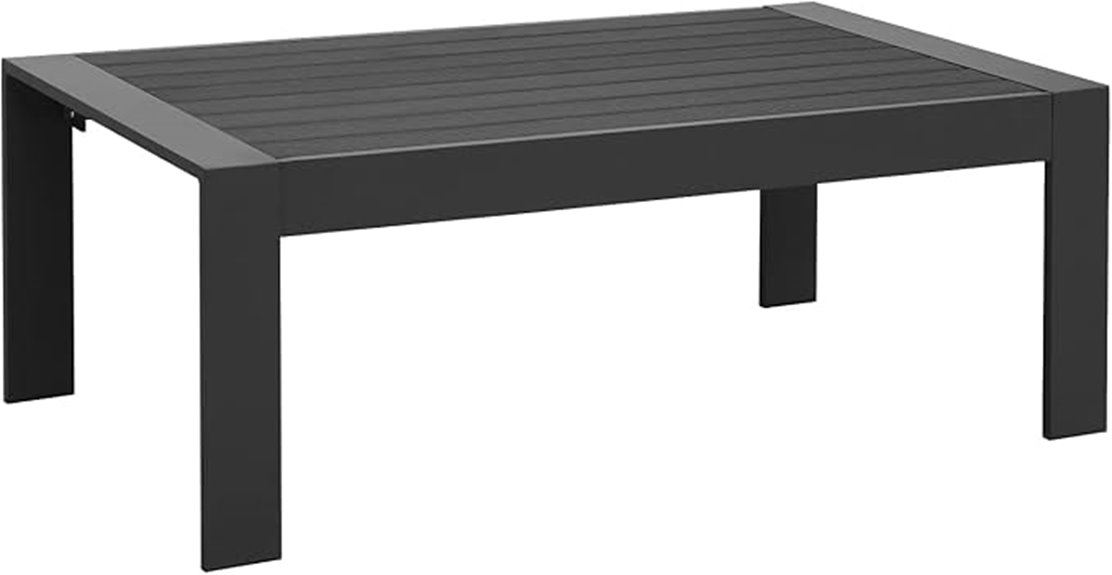 aluminum wisteria lane table