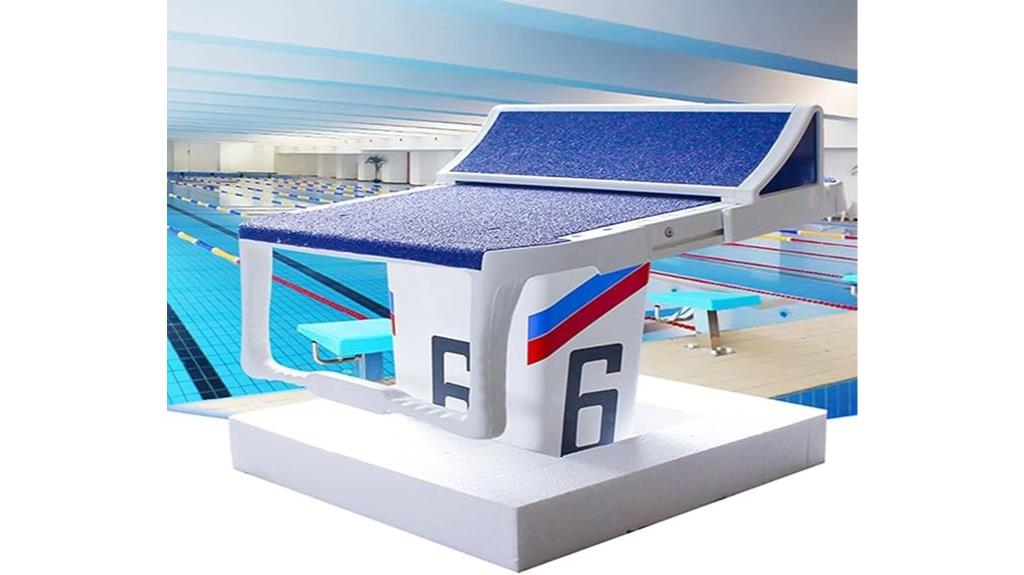 anti slip pool diving platform