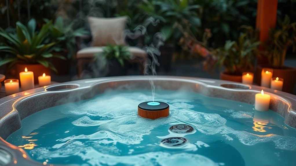aromatherapy enhances relaxation experience
