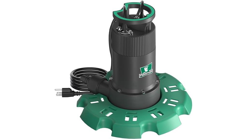 automatic pool cover pump
