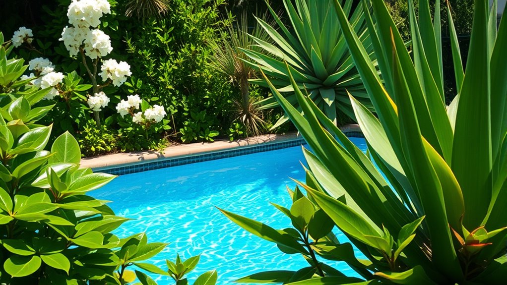 avoid toxic poolside plants