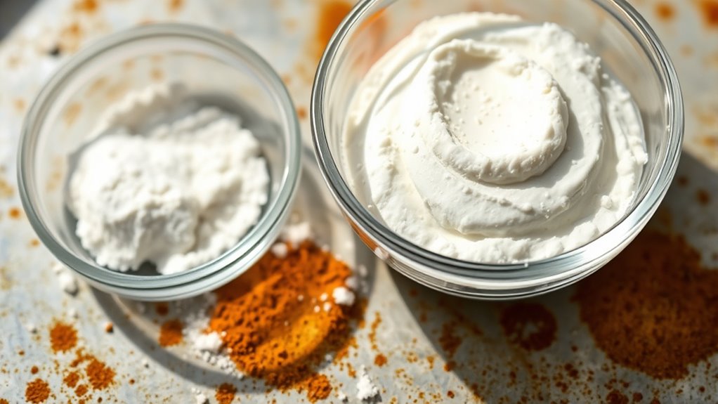baking soda stain removal