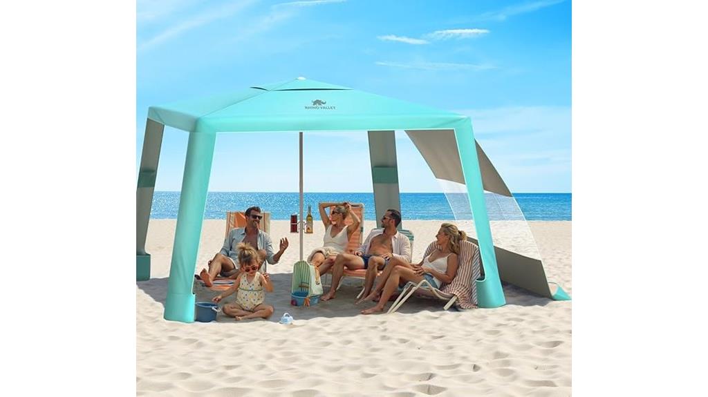beach tent with upf50