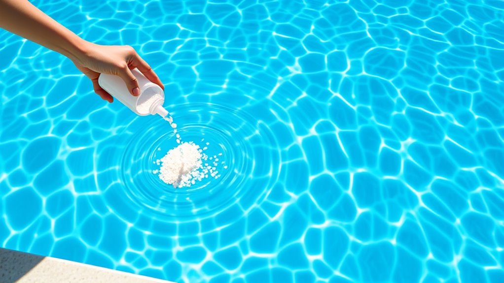 borates inhibit algae growth